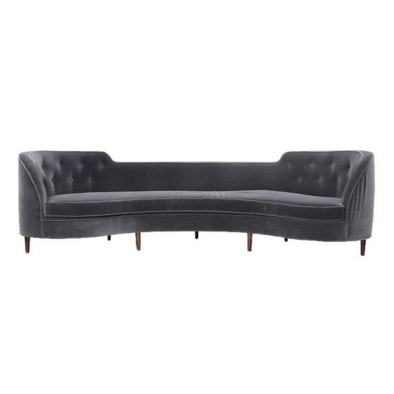 sofa curvo diseño